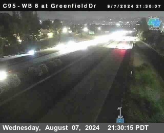 WB 8 at Greenfield Street