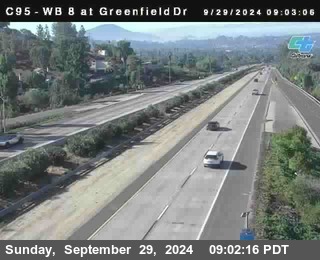 WB 8 at Greenfield Street