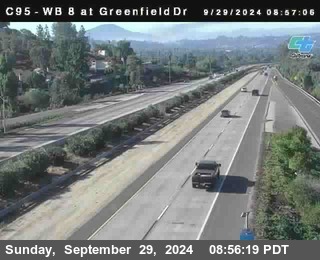 WB 8 at Greenfield Street