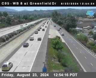 WB 8 at Greenfield Street