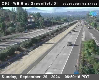 WB 8 at Greenfield Street