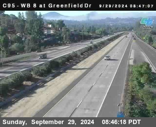 WB 8 at Greenfield Street