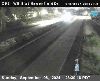 WB 8 at Greenfield Street