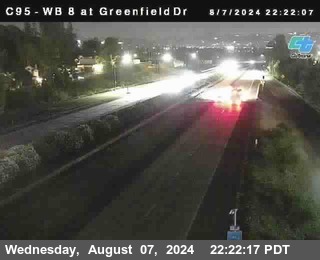 WB 8 at Greenfield Street