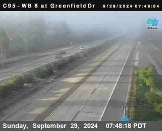 WB 8 at Greenfield Street