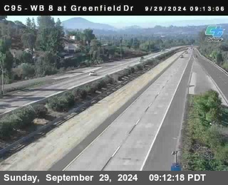 WB 8 at Greenfield Street