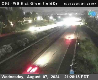 WB 8 at Greenfield Street