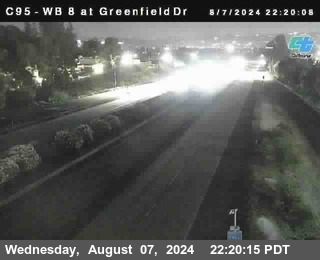 WB 8 at Greenfield Street