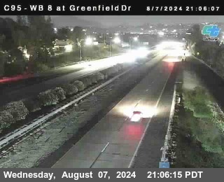 WB 8 at Greenfield Street