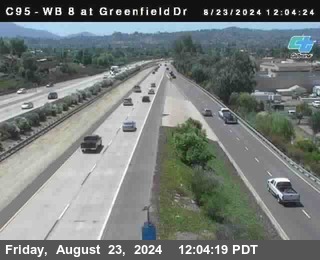 WB 8 at Greenfield Street