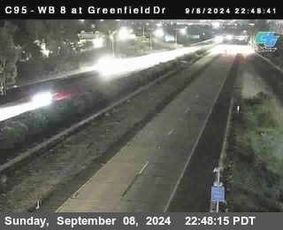 WB 8 at Greenfield Street