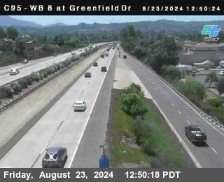 WB 8 at Greenfield Street