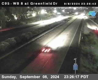 WB 8 at Greenfield Street