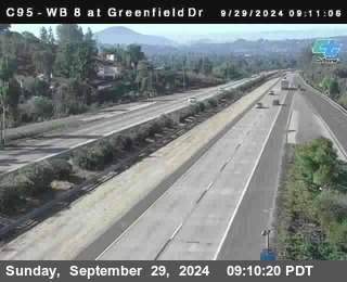 WB 8 at Greenfield Street