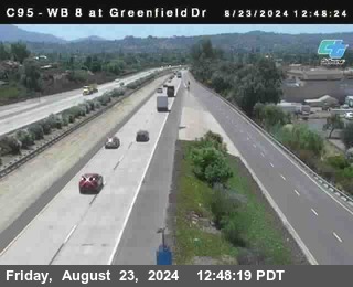 WB 8 at Greenfield Street