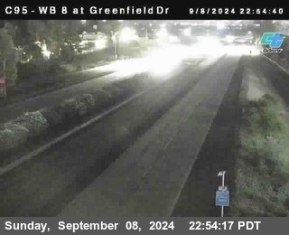 WB 8 at Greenfield Street