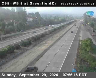 WB 8 at Greenfield Street