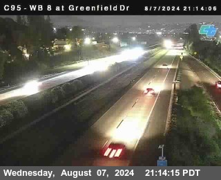 WB 8 at Greenfield Street