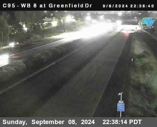 WB 8 at Greenfield Street