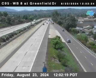 WB 8 at Greenfield Street