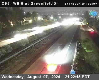 WB 8 at Greenfield Street