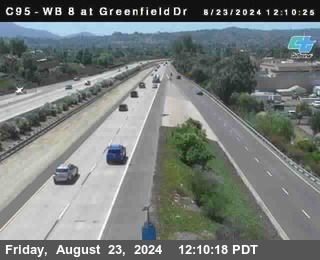 WB 8 at Greenfield Street