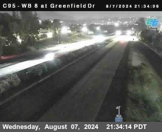 WB 8 at Greenfield Street