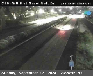 WB 8 at Greenfield Street