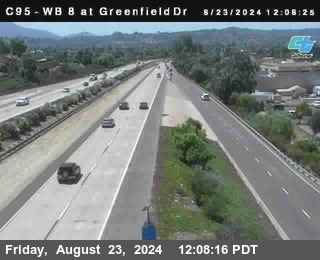 WB 8 at Greenfield Street