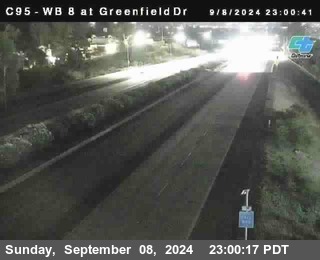 WB 8 at Greenfield Street