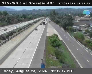 WB 8 at Greenfield Street