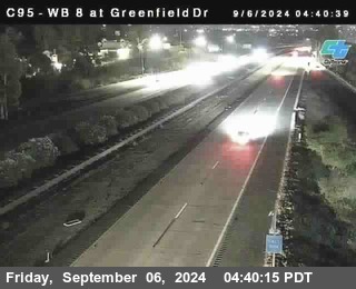 WB 8 at Greenfield Street