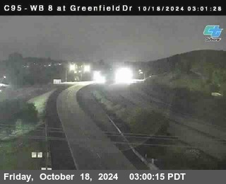 WB 8 at Greenfield Street