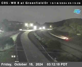 WB 8 at Greenfield Street