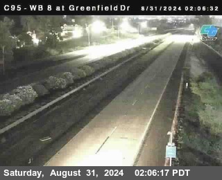 WB 8 at Greenfield Street