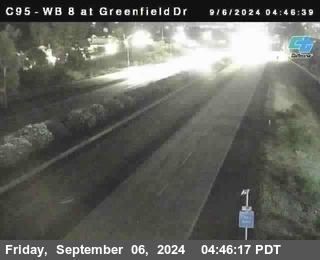 WB 8 at Greenfield Street