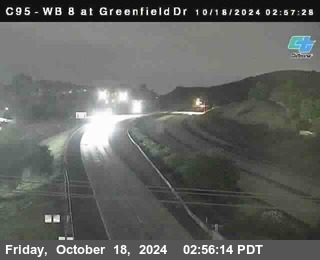 WB 8 at Greenfield Street