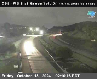 WB 8 at Greenfield Street