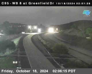 WB 8 at Greenfield Street