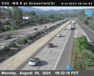 WB 8 at Greenfield Street