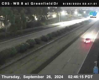 WB 8 at Greenfield Street