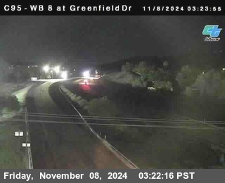 WB 8 at Greenfield Street