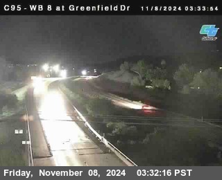 WB 8 at Greenfield Street