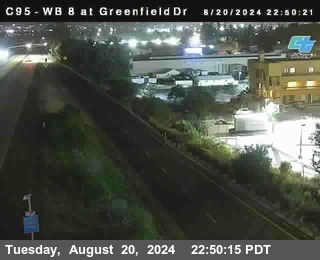 WB 8 at Greenfield Street