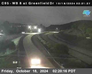 WB 8 at Greenfield Street