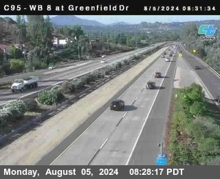 WB 8 at Greenfield Street