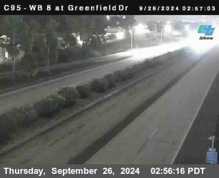 WB 8 at Greenfield Street