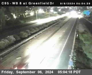 WB 8 at Greenfield Street