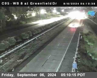 WB 8 at Greenfield Street