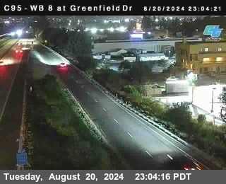 WB 8 at Greenfield Street